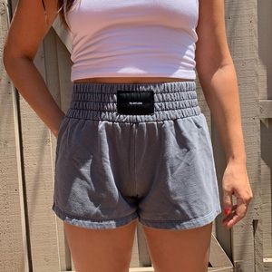 Talentless boxing shorts steel grey